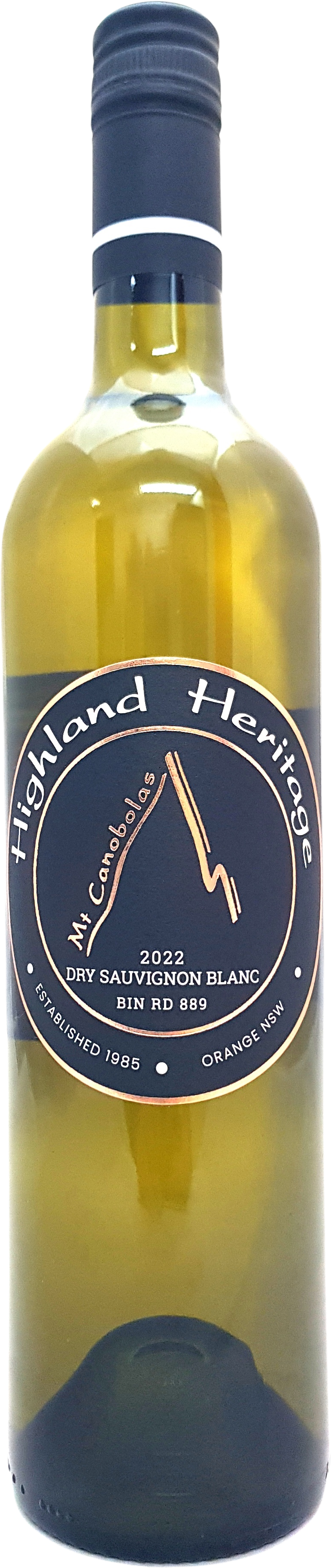 Highland Heritage Mt Canobolas Bin RD 889 Dry Sauvignon Blanc 2022